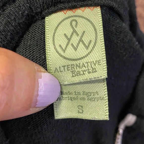 Alternative Earth light zip up sweater, size small - Picture 2 of 6
